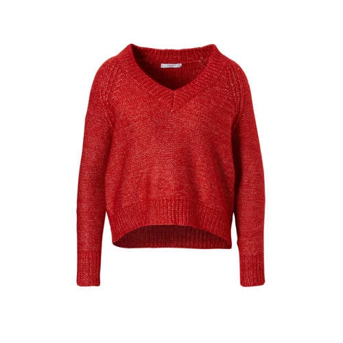 Mango Trui Rood Melange mango kopen in de aanbieding Mango Trui Rood Melange mango kopen in de aanbieding