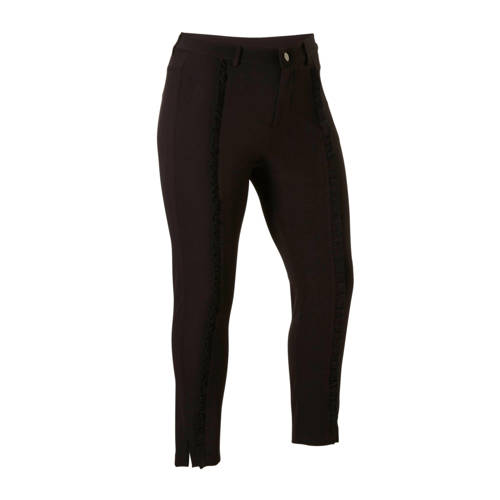 Zoey Broek Met Splitjes Zwart zoey kopen in de aanbieding Zoey Broek Met Splitjes Zwart zoey kopen in de aanbieding