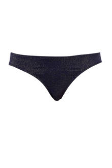 Mix & Match bikinibroekje Roza Grazia met glitters blauw