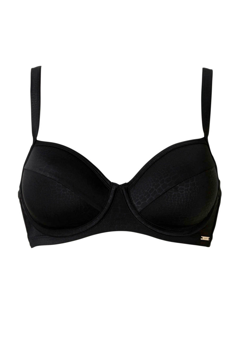 Zwart Met Sapphbeugel Slangenprint Subtiele Bikini Txw8qI8g