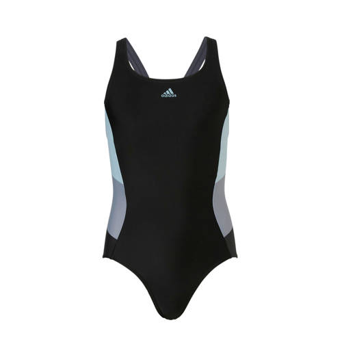 Adidas Performance Sportbadpak Met Kleurvlakken Zwart adidas kopen in de aanbieding