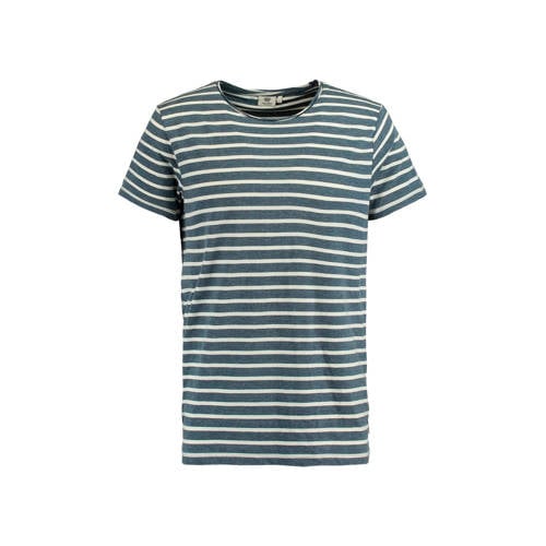 America Today Gestreept T Shirt Took Blauw america today kopen in de aanbieding America Today Gestreept T Shirt Took Blauw america today kopen in de aanbieding