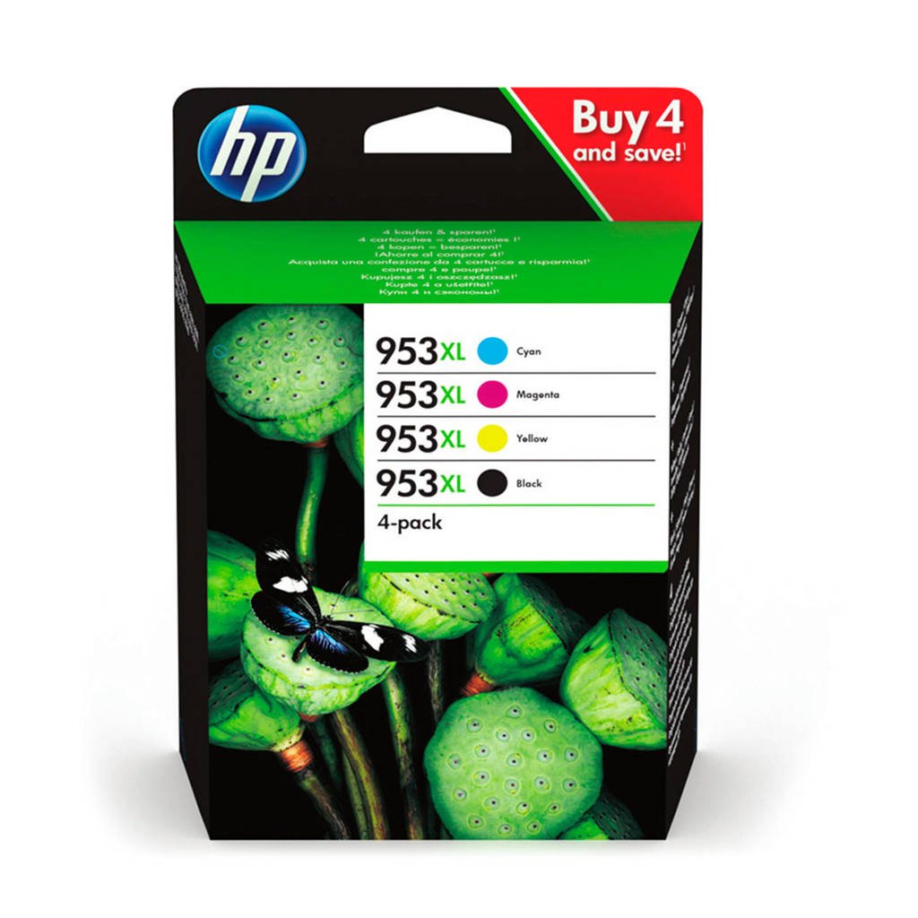 HP HP 953 XL INK MU inkcartridge multipack kleur, Multi