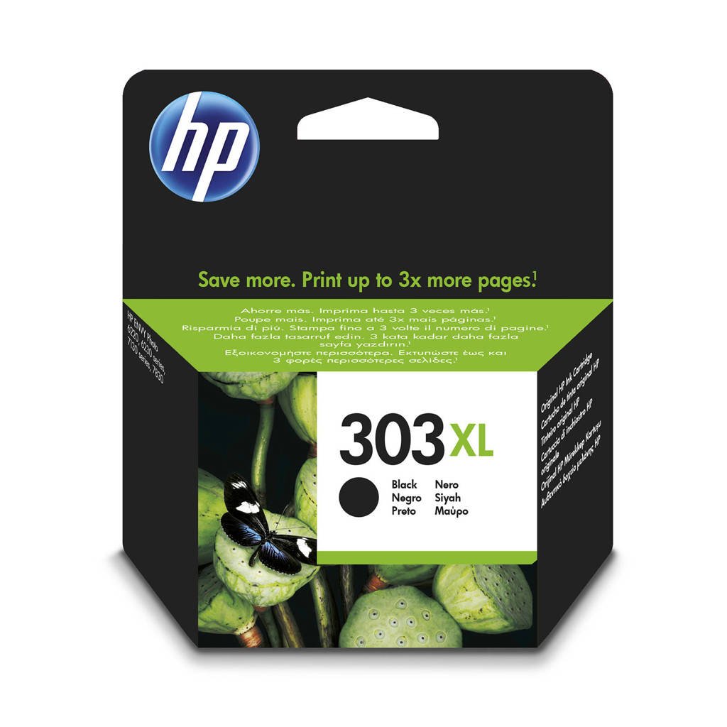 HP HP 303 XL INK BL inktcartridge (zwart), Zwart