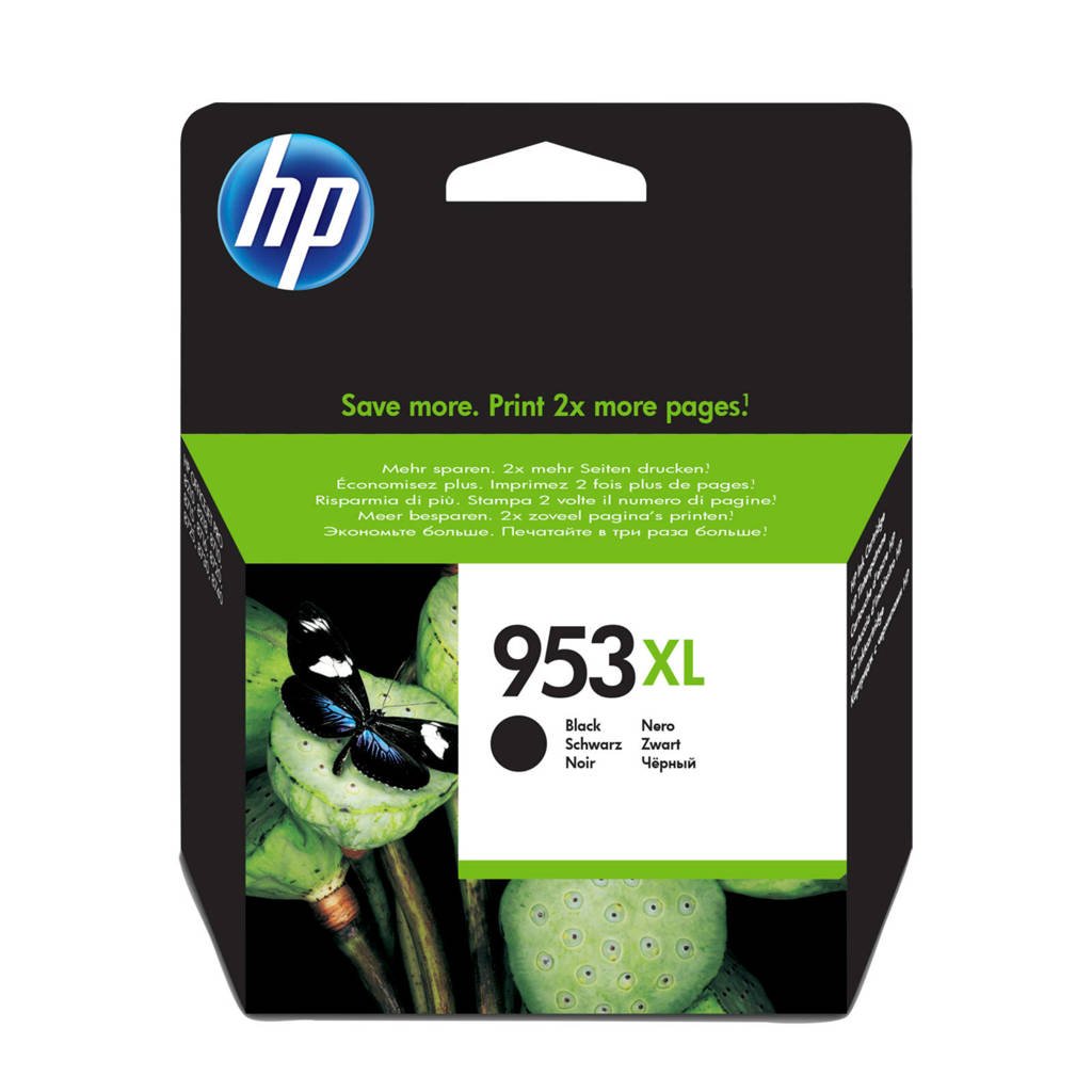 HP HP 953 XL INK BL inkcartridge zwart, Zwart