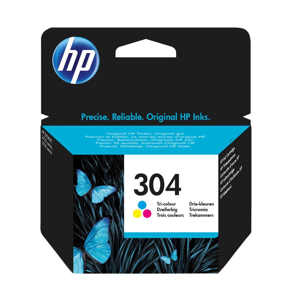 HP HP 304 INK COLOR inktcartridge (kleuren), Geel, Cyaan en Magenta
