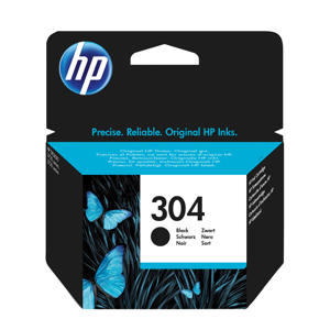 HP 304 INK BLACK inktcartridge (zwart)