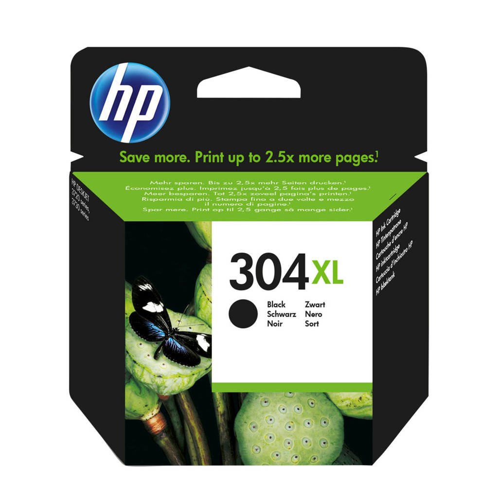 HP HP 304 XL INK BL inktcartridge (zwart), Zwart