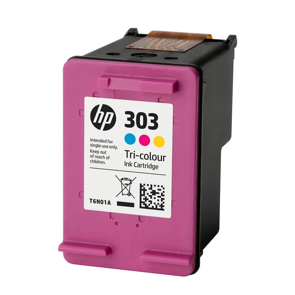 HP HP 303 INK COLOR inktcartridge (kleuren), Geel, Cyaan en Magena