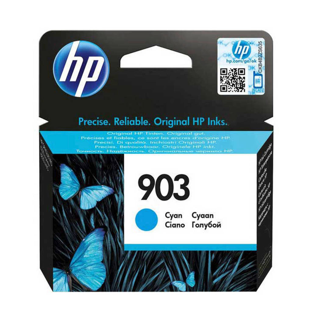 HP HP 903 INK CYAN inkcartridge cyaan, -