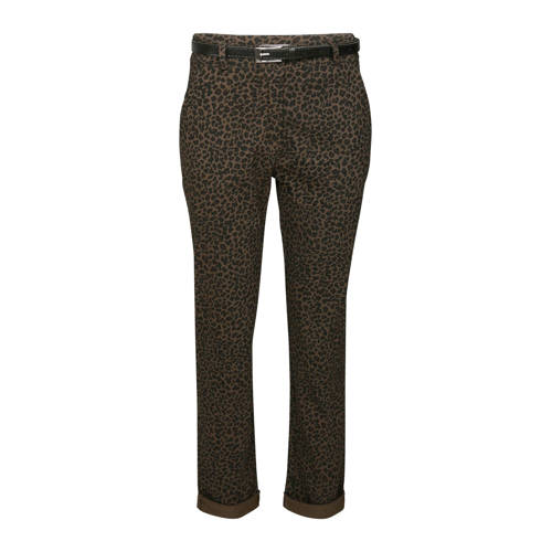 Cassis Broek Met Panterprint Kaki cassis kopen in de aanbieding Cassis Broek Met Panterprint Kaki cassis kopen in de aanbieding
