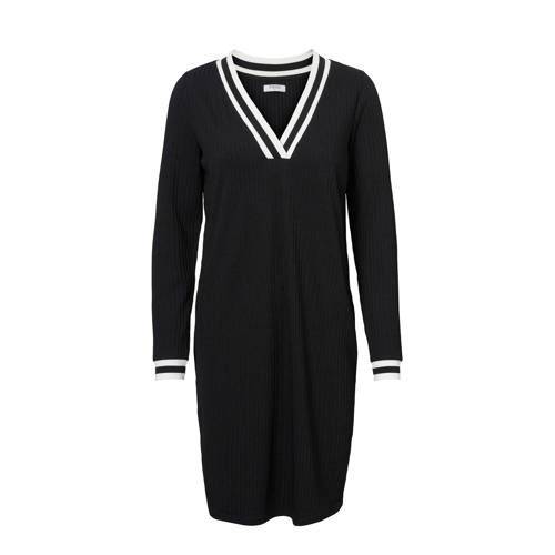 Pieces Ribgebreide Jurk pieces kopen in de aanbieding