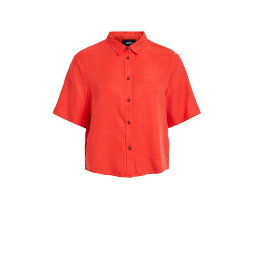 Object Blouse Rood object kopen in de aanbieding