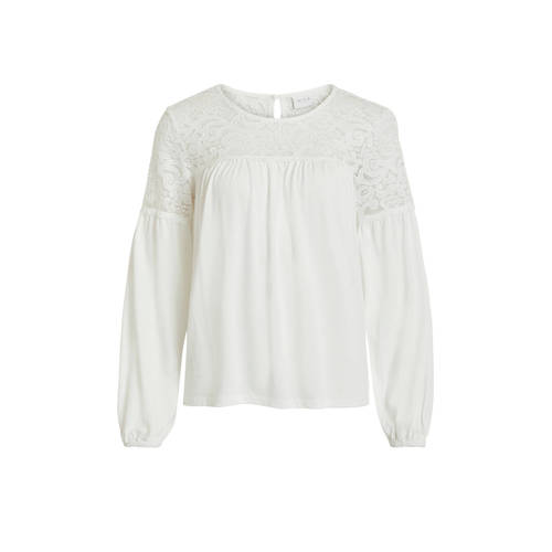 Vila Blouse Met Kanten Details vila kopen in de aanbieding Vila Blouse Met Kanten Details vila kopen in de aanbieding