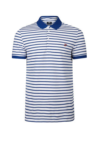 slim fit polo gestreept