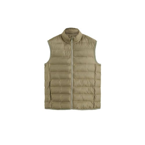 Mango Man Bodywarmer Kaki mango man kopen in de aanbieding