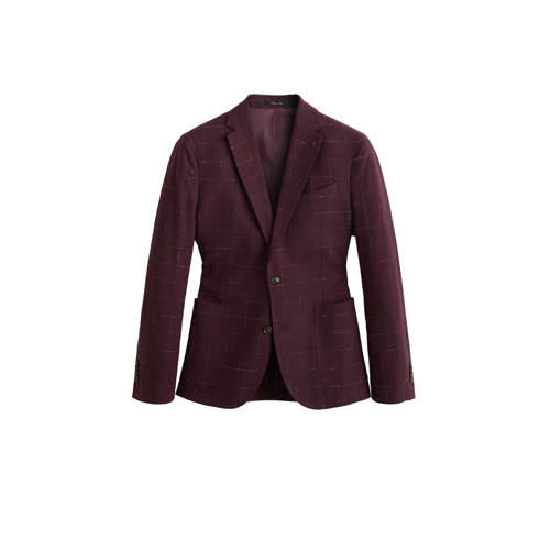 Mango Man Wollen Slim Fit Colbert Bordeauxrood mango man kopen in de aanbieding Mango Man Wollen Slim Fit Colbert Bordeauxrood mango man kopen in de aanbieding