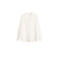 Mango semi-transparante blouse wit