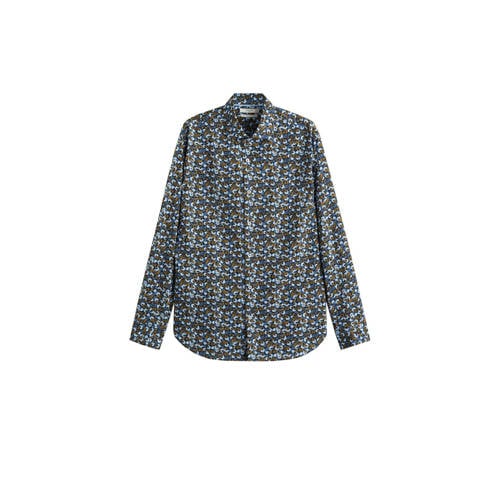 Mango Man Gebloemd Slim Fit Overhemd Blauw mango man kopen in de aanbieding Mango Man Gebloemd Slim Fit Overhemd Blauw mango man kopen in de aanbieding