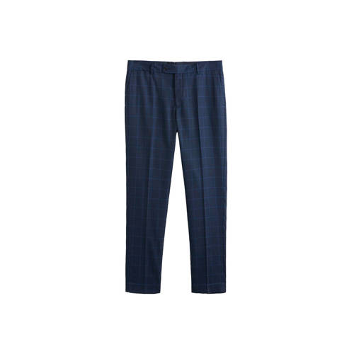 Mango Man Geruit Slim Fit Pantalon Marine mango man kopen in de aanbieding Mango Man Geruit Slim Fit Pantalon Marine mango man kopen in de aanbieding
