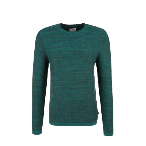 Qs Designed By Gemeleerde Trui Groen qs designed by kopen in de aanbieding