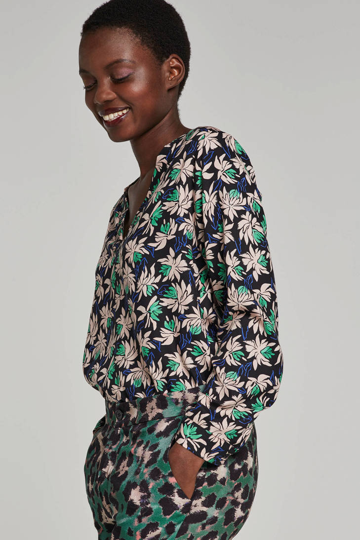Aaiko gebloemde gebloemde blouse Aaiko rrvCWnxq