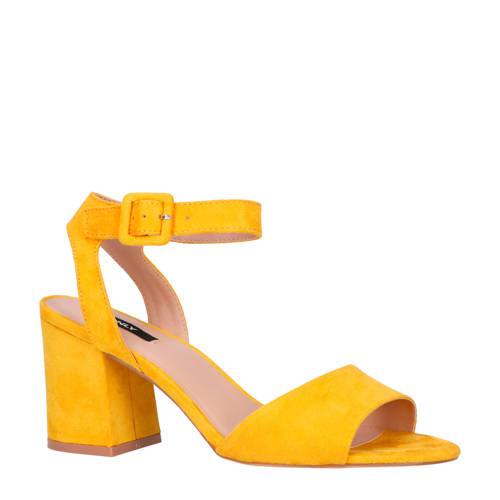Only Sandalettes Okergeel only kopen in de aanbieding Only Sandalettes Okergeel only kopen in de aanbieding