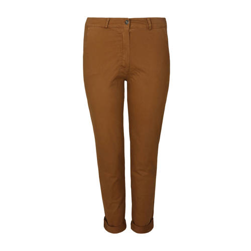 Paprika Cropped Slim Fit Broek paprika kopen in de aanbieding