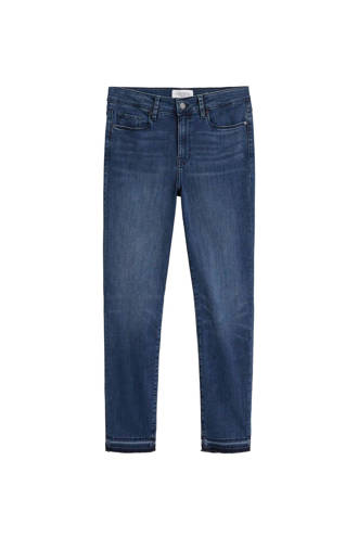 slim fit jeans met lichte wassing denim