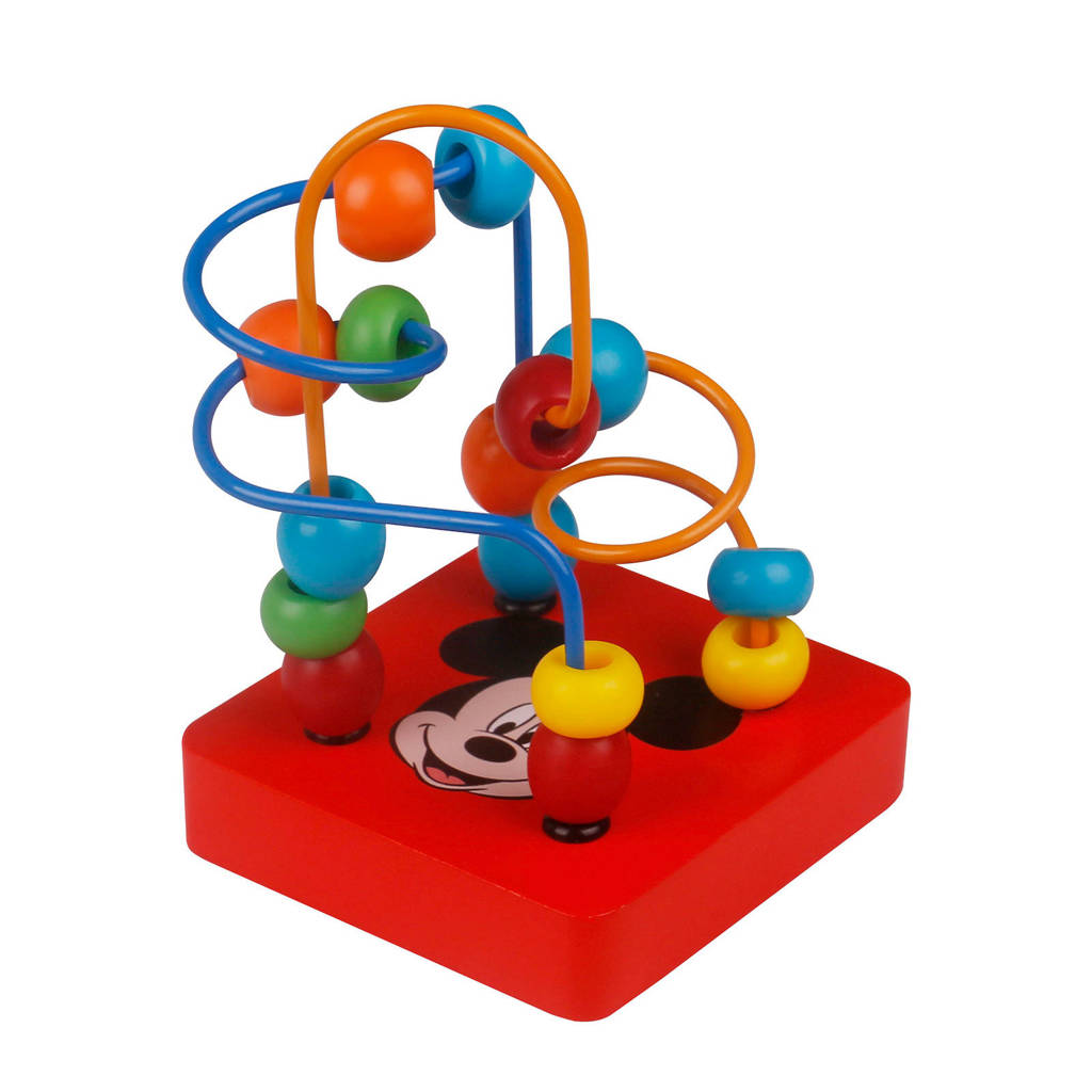 Disney Mickey Mouse houten kralenspiraal