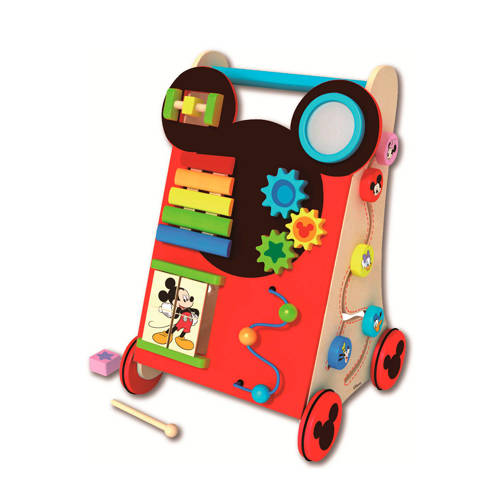 Disney Mickey Mouse Houten Loopwagen Met Activiteiten disney kopen in de aanbieding Disney Mickey Mouse Houten Loopwagen Met Activiteiten disney kopen in de aanbieding