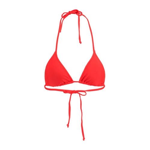 America Today Mix Match Triangel Bikinitop Amber Rood america today kopen in de aanbieding
