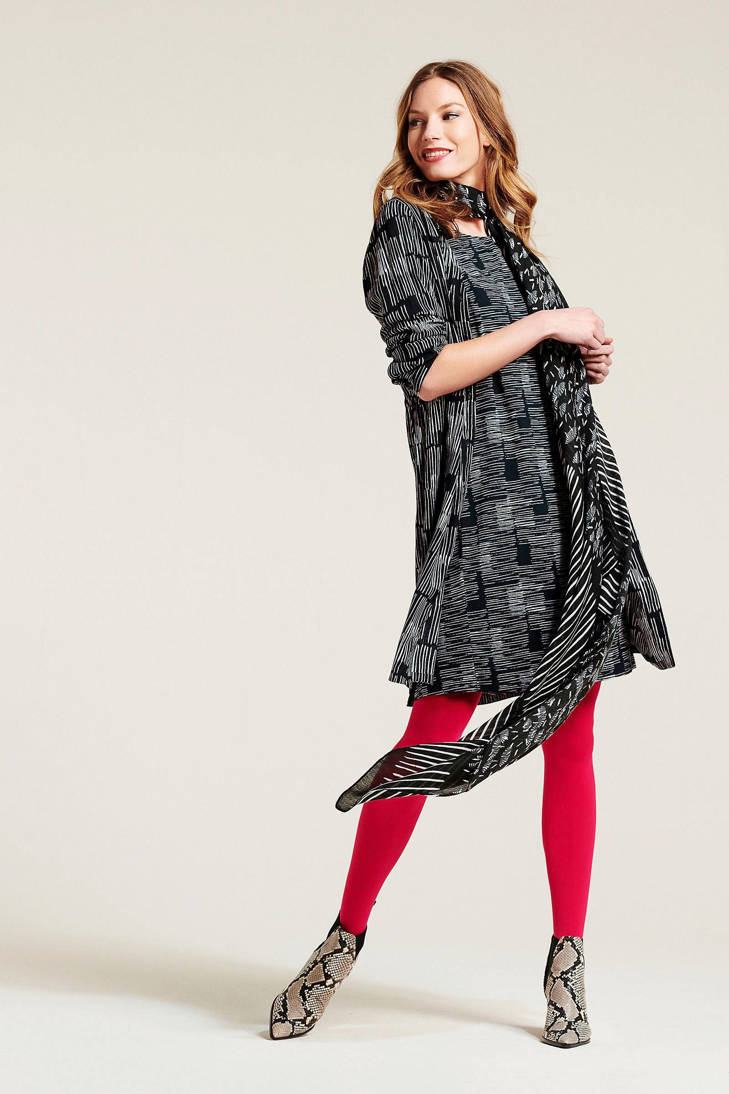 Didi met zwart all tuniek print over 0nrxqw0A