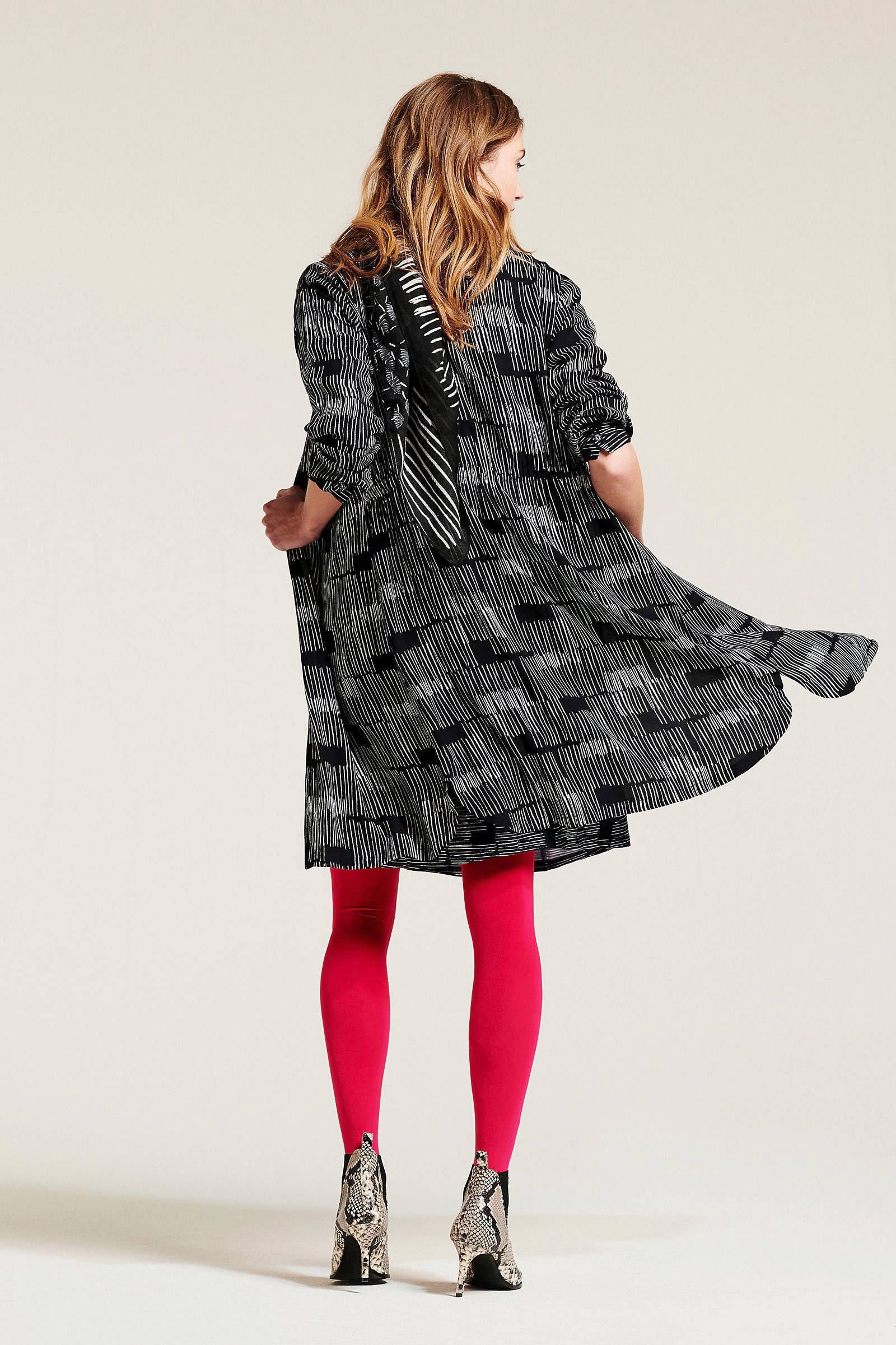 Didi met zwart all tuniek print over 0nrxqw0A