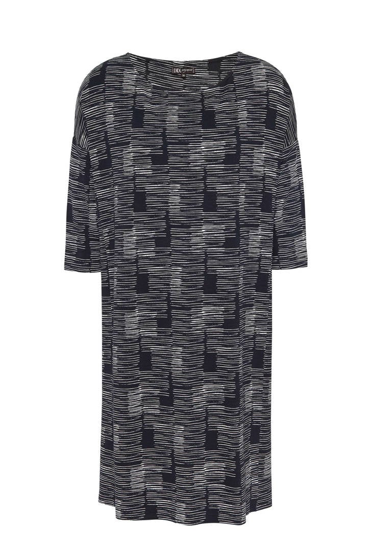 Didi met zwart all tuniek print over 0nrxqw0A