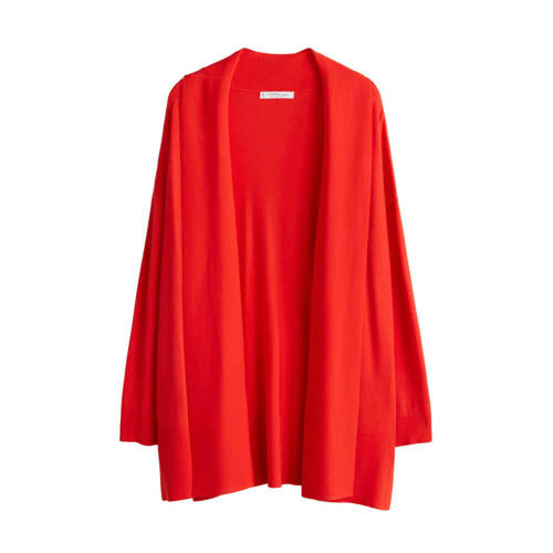 Violeta By Mango Fijngebreide Vest Rood violeta by mango kopen in de aanbieding Violeta By Mango Fijngebreide Vest Rood violeta by mango kopen in de aanbieding