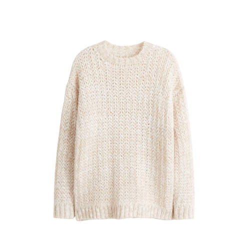 Mango Gebreide Trui Met Wol Beige mango kopen in de aanbieding Mango Gebreide Trui Met Wol Beige mango kopen in de aanbieding