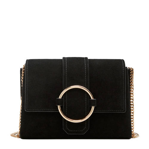 Mango Suede Tas Zwart mango kopen in de aanbieding Mango Suede Tas Zwart mango kopen in de aanbieding
