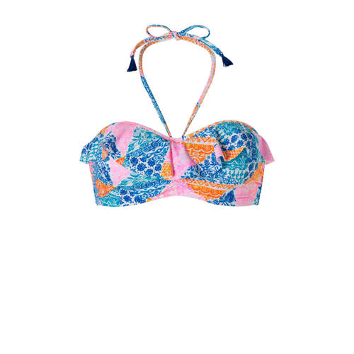 Freya Mix Match Bandeau Bikinitop In All Over Print Roze freya kopen in de aanbieding Freya Mix Match Bandeau Bikinitop In All Over Print Roze freya kopen in de aanbieding