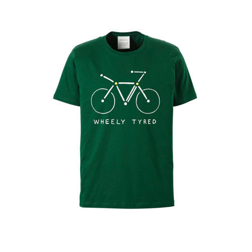 Armedangels T Shirt Met Print Groen armedangels kopen in de aanbieding Armedangels T Shirt Met Print Groen armedangels kopen in de aanbieding
