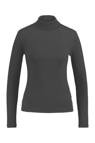 top met col antraciet
