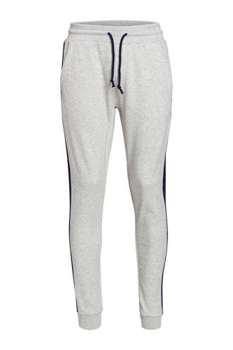 joggingbroek grijs melange