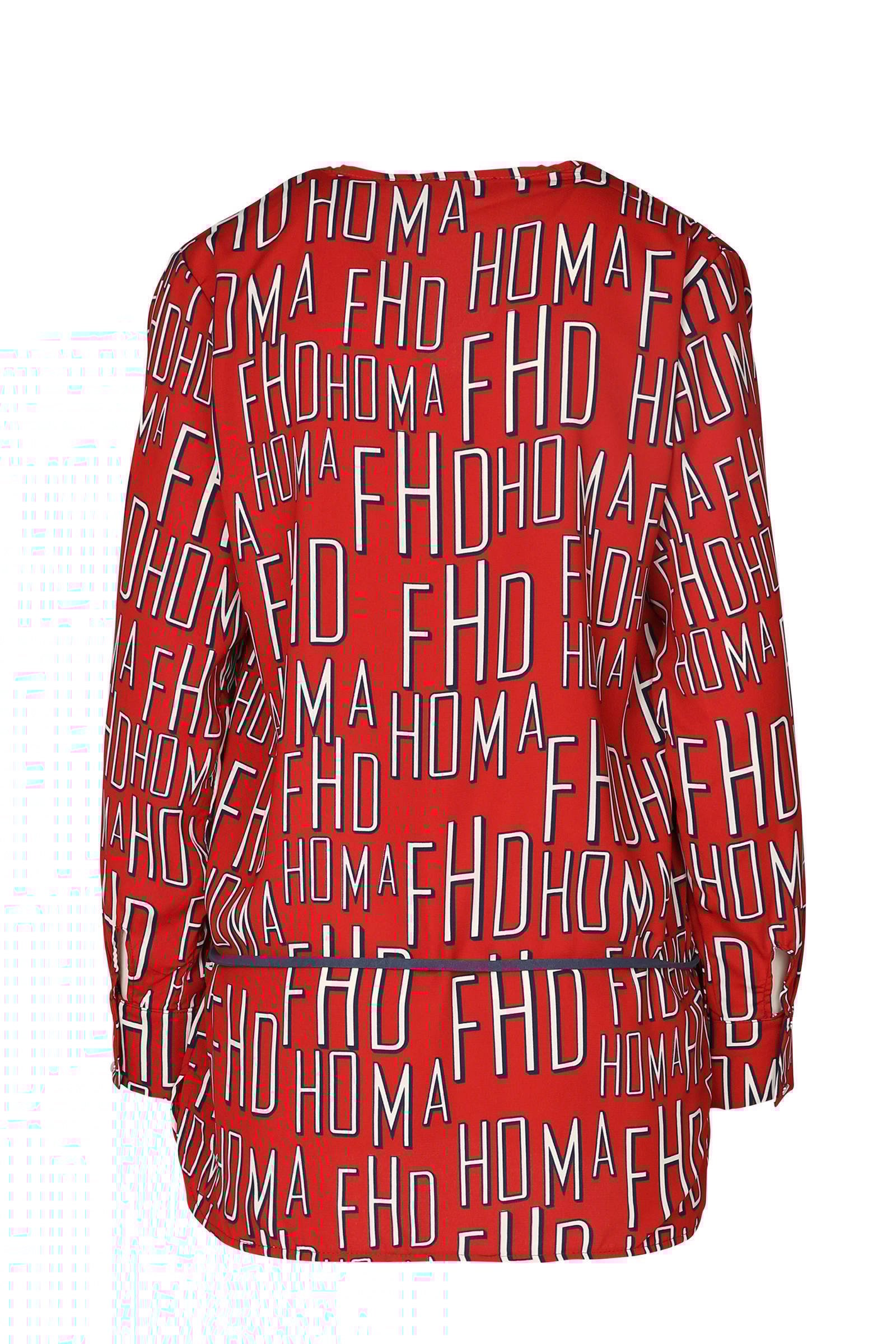 met letterprint tuniek Cassis rood tuniek Cassis qIp1wpt