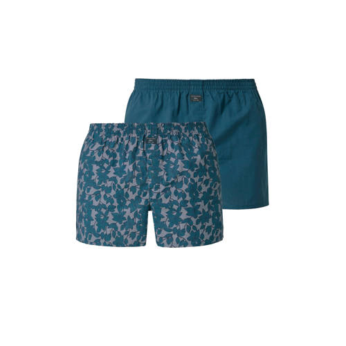 Soliver Boxershort Set Blauw soliver kopen in de aanbieding