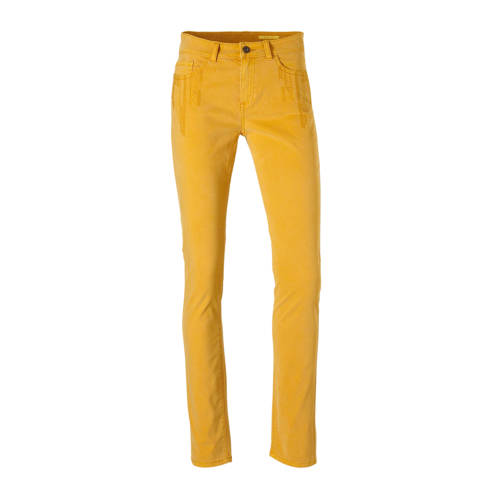 Esprit Edc Women Broek Slim Fit Geel esprit kopen in de aanbieding Esprit Edc Women Broek Slim Fit Geel esprit kopen in de aanbieding