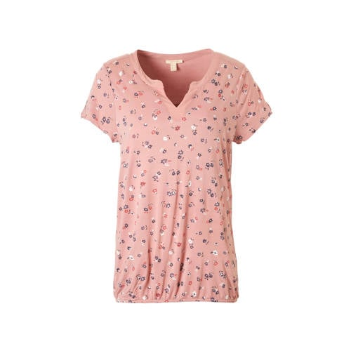 Esprit Women Casual T Shirt Met Bloemenprint esprit kopen in de aanbieding