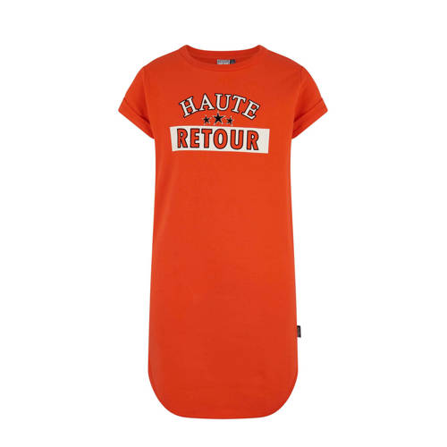 Retour Denim Sweatjurk Febe Oranje retour denim kopen in de aanbieding Retour Denim Sweatjurk Febe Oranje retour denim kopen in de aanbieding