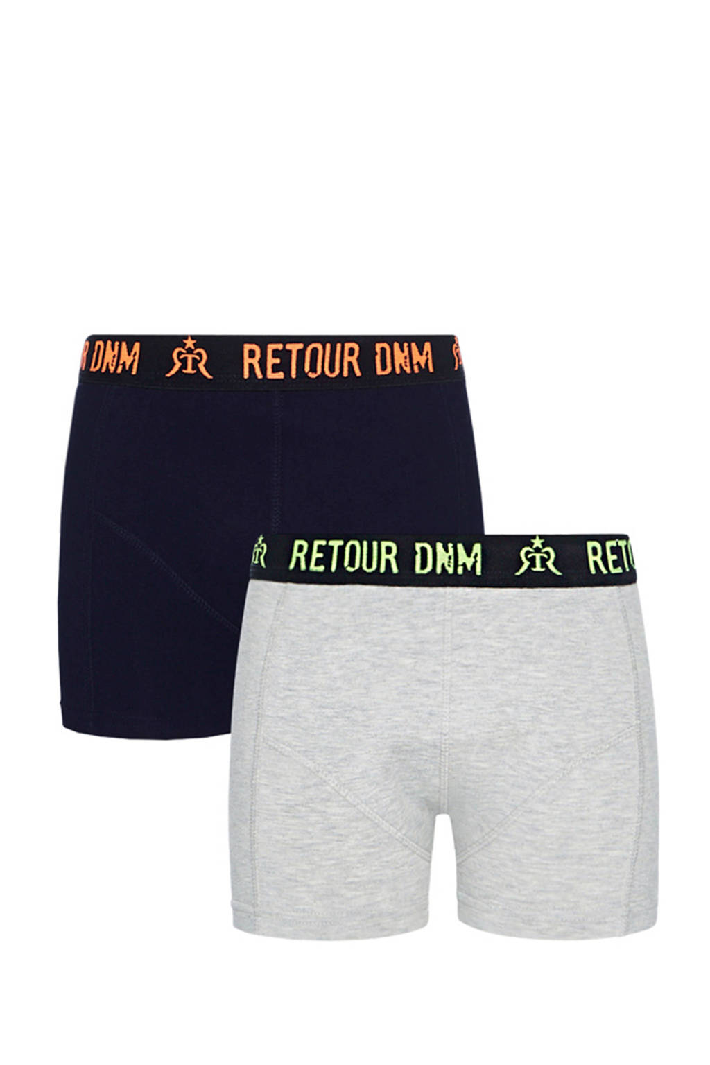 Retour Denim boxershort Barend - set van 2 donkerblauw