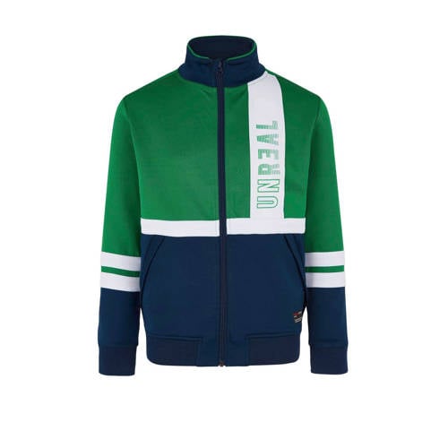 Retour Denim Sweatvest Andrew Groen retour denim kopen in de aanbieding