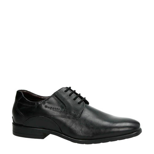 Bugatti Leren Veterschoenen Zwart bugatti kopen in de aanbieding Bugatti Leren Veterschoenen Zwart bugatti kopen in de aanbieding
